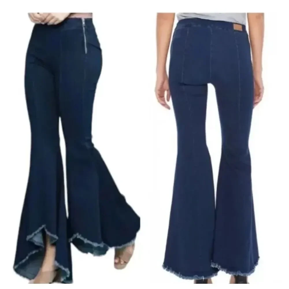 Judy Blue Super Flare Fit Pull On Jeans, Dark Wash Blue, Size 7/28, JB8486 - Picture 3 of 11